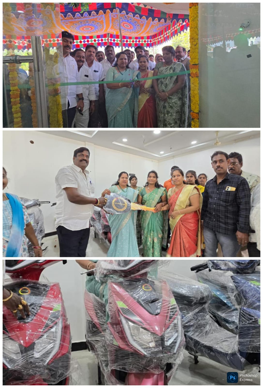 వార్కస్ ఈ వెహికల్స్’ బైక్స్ షోరూమ్ ప్రారంభోత్సవం ఎమ్మెల్యే